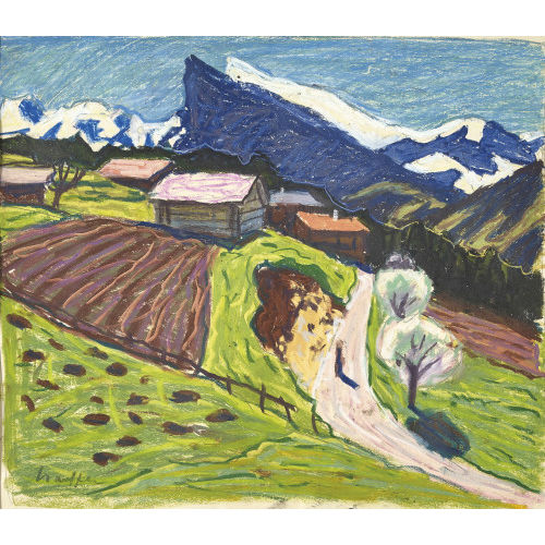 FRED STAUFFER : Auf der Alp (DOBIASCHOFSKY AUKTIONEN AG)