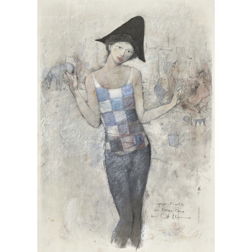 OTTO BACHMANN : Harlekin (DOBIASCHOFSKY AUKTIONEN AG)