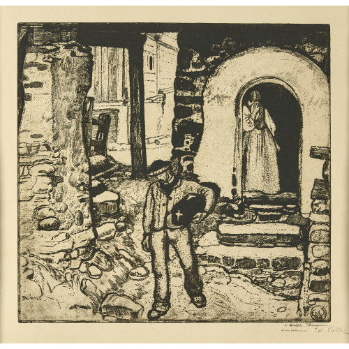 �DOUARD VALLET : 'L'enfant mort' (DOBIASCHOFSKY AUKTIONEN AG)