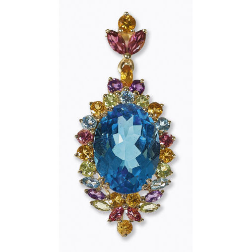 EDELSTEIN-ANH�NGER : STS Jewelry, Indien (DOBIASCHOFSKY AUKTIONEN AG)