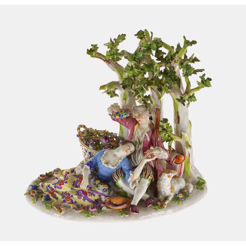 FIGURENGRUPPE : Meissen, um 1860-1924 (K�nigliche Porzellan Manufaktur) (DOBIASCHOFSKY AUKTIONEN AG)