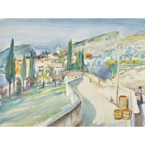 ERNST HUBER : 'Torbole' (DOBIASCHOFSKY AUKTIONEN AG)
