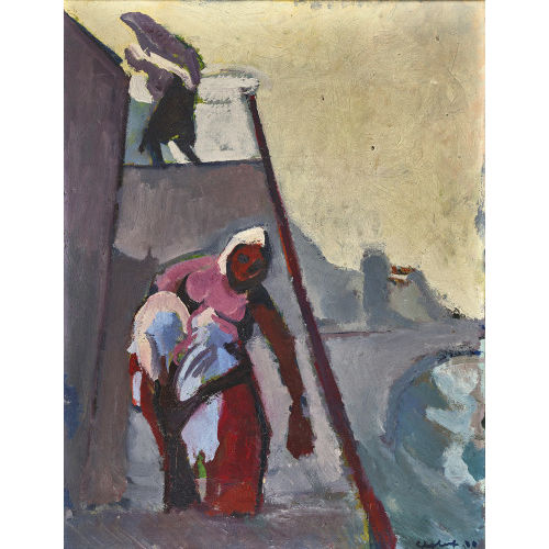 ERNST) COGHUF (EIGTL. STOCKER : Fig�rliche Komposition (DOBIASCHOFSKY AUKTIONEN AG)