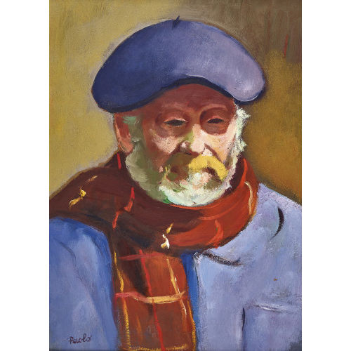 PAUL JAKOB) PAOLO (EIGTL. M�LLER : 'Clochard Claude' (DOBIASCHOFSKY AUKTIONEN AG)