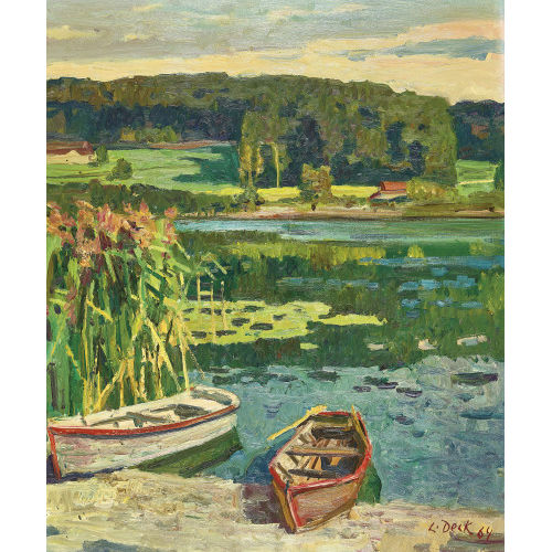 LEO DECK : Am Moossee (DOBIASCHOFSKY AUKTIONEN AG)