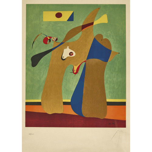 JOAN MIR� : 'Une femme' (DOBIASCHOFSKY AUKTIONEN AG)