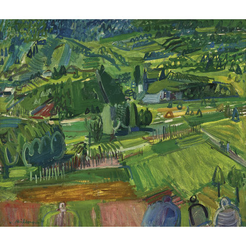 MAX VON M�HLENEN : Weite Landschaft (DOBIASCHOFSKY AUKTIONEN AG)