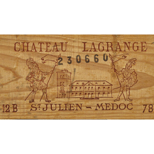 CH�TEAU LAGRANGE : Saint-Julien, Troisi�me Grand Cru Class�, 1978 (DOBIASCHOFSKY AUKTIONEN AG)