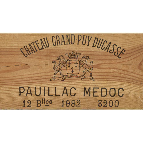 CHATEAU GRAND-PUY DUCASSE : Pauillac M�doc, Cru Class�, 1982 (DOBIASCHOFSKY AUKTIONEN AG)