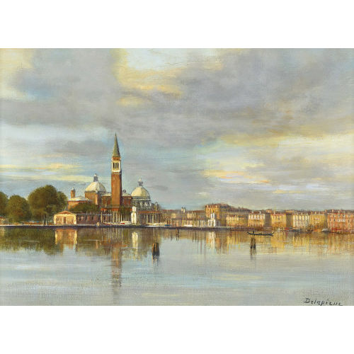 ROGER DELAPIERRE : 'Venise et sa lagune' (DOBIASCHOFSKY AUKTIONEN AG)