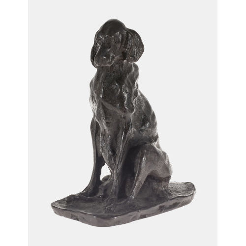 PAVEL PETROVITCH (AUCH PAOLO TROUBETZKOY) TRUBETZKOY : Sitzender Hund (DOBIASCHOFSKY AUKTIONEN AG)