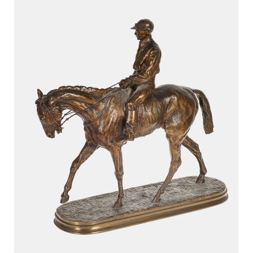 PIERRE-JULES M�NE : 'Jockey � cheval No. 1' (DOBIASCHOFSKY AUKTIONEN AG)