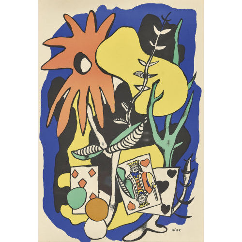 FERNAND L�GER : 'The King of Hearts' (DOBIASCHOFSKY AUKTIONEN AG)