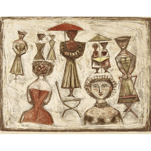 MASSIMO CAMPIGLI : 'Passeggiata romana' (DOBIASCHOFSKY AUKTIONEN AG)
