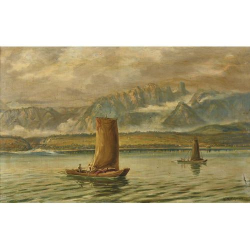 ADOLF METHFESSEL : Seelandschaft (DOBIASCHOFSKY AUKTIONEN AG)