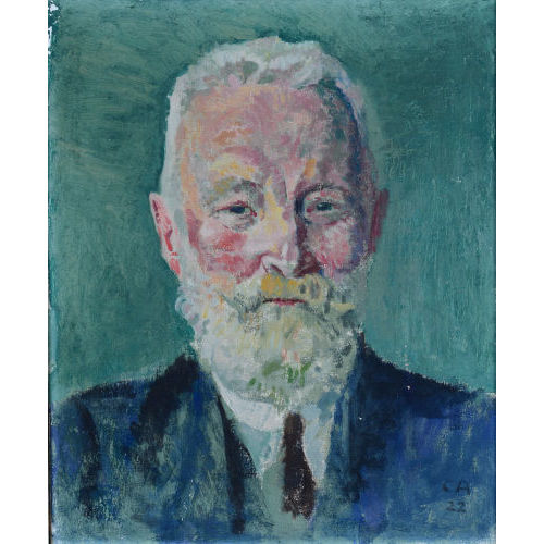 CUNO AMIET : Bildnis von Herrn Sommer (DOBIASCHOFSKY AUKTIONEN AG)