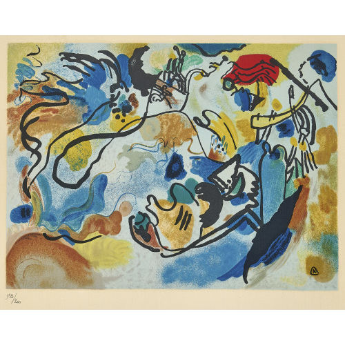 WASSILY KANDINSKY : Das J�ngste Gericht (DOBIASCHOFSKY AUKTIONEN AG)