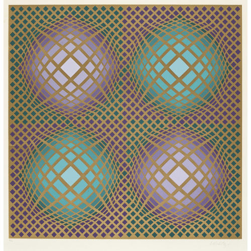 VICTOR VASARELY : Ohne Titel (DOBIASCHOFSKY AUKTIONEN AG)
