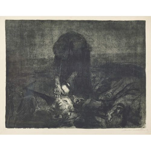 K�THE KOLLWITZ : 'Schlachtfeld' (DOBIASCHOFSKY AUKTIONEN AG)