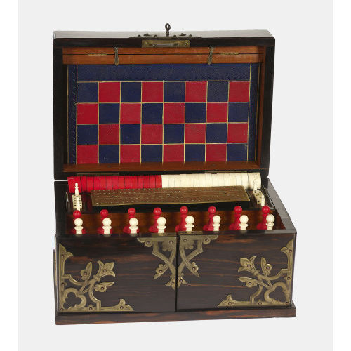 SPIELKOFFER : Victorian, England, 2. H�lfte 19. Jh (DOBIASCHOFSKY AUKTIONEN AG)