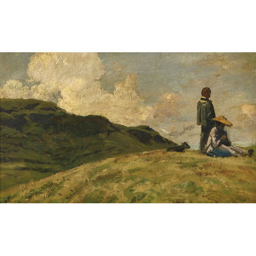 ALBERT LUGARDON : 'Auf der Alp' (DOBIASCHOFSKY AUKTIONEN AG)