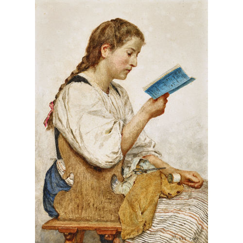 ALBERT ANKER : 'Berner M�dchen' (DOBIASCHOFSKY AUKTIONEN AG)