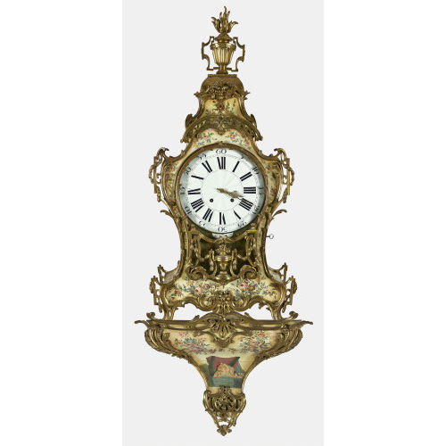 GROSSE PRUNKPENDULE : Transition, La Chaux-de-Fonds, um 1760-1775 (David Fr�d�ric Dubois et Compagnie) (DOBIASCHOFSKY AUKTIONEN AG)