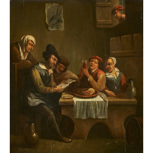 DAVID II TENIERS : Wirtshausszene (DOBIASCHOFSKY AUKTIONEN AG)