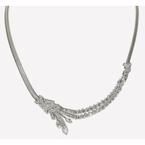 DIAMANT-COLLIER : Gbelin, Luzern (DOBIASCHOFSKY AUKTIONEN AG)