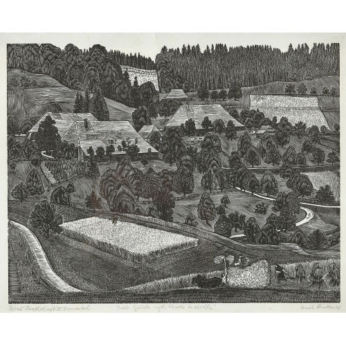 EMIL ZBINDEN : 'W�ckerschwend, Berner Landschaft IV, Emmental' (DOBIASCHOFSKY AUKTIONEN AG)