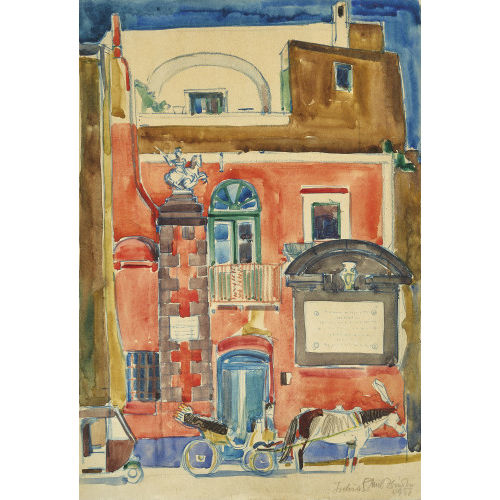EMIL ZBINDEN : 'Ischia' (DOBIASCHOFSKY AUKTIONEN AG)