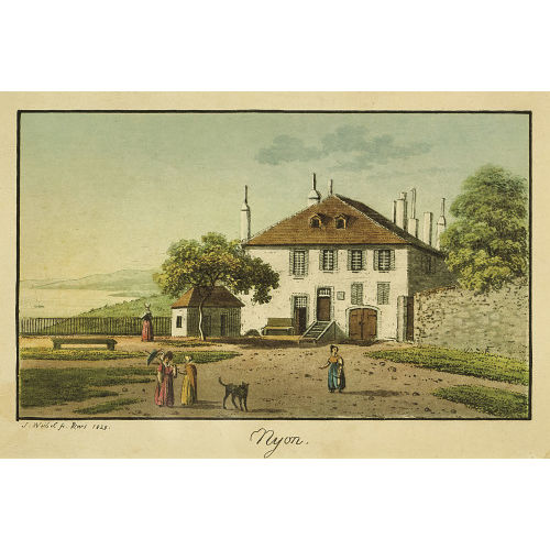 JAKOB SAMUEL WEIBEL : 'Nyon' (DOBIASCHOFSKY AUKTIONEN AG)