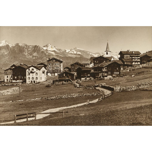 EMANUEL GYGER : 'Grechen, Nesthorn, Aletschhorn' (DOBIASCHOFSKY AUKTIONEN AG)
