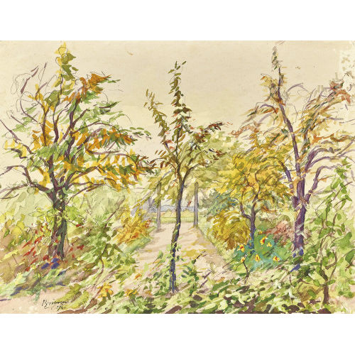 SERGE BRIGNONI : Gartenpartie (DOBIASCHOFSKY AUKTIONEN AG)