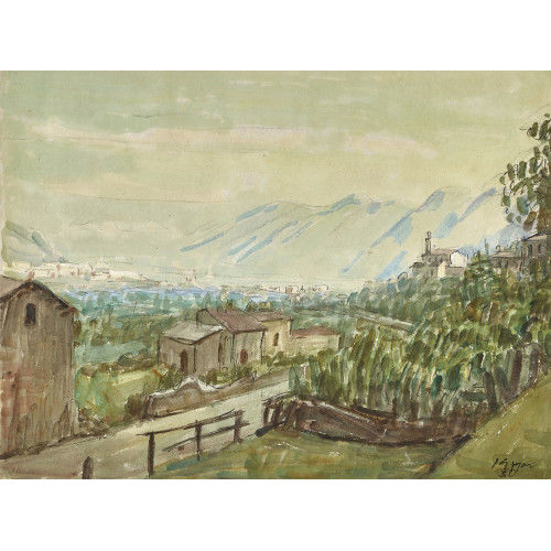 IGNAZ EPPER : Tessiner Landschaft (DOBIASCHOFSKY AUKTIONEN AG)