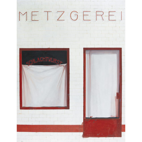 MICHEL KRIEGER : 'Metzgerei' (DOBIASCHOFSKY AUKTIONEN AG)