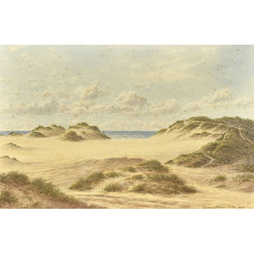 CHARLES H. BRANSCOMBE : K�stenpartie mit D�nen (DOBIASCHOFSKY AUKTIONEN AG)