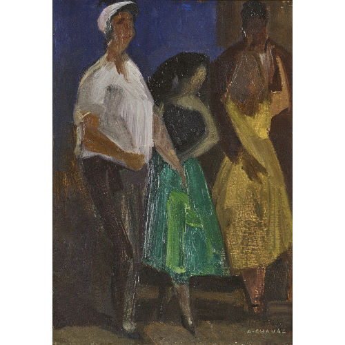 ALBERT CHAVAZ : La danse (DOBIASCHOFSKY AUKTIONEN AG)