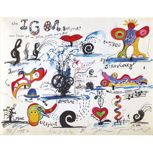 NIKI DE SAINT PHALLE : Les fontaines (DOBIASCHOFSKY AUKTIONEN AG)