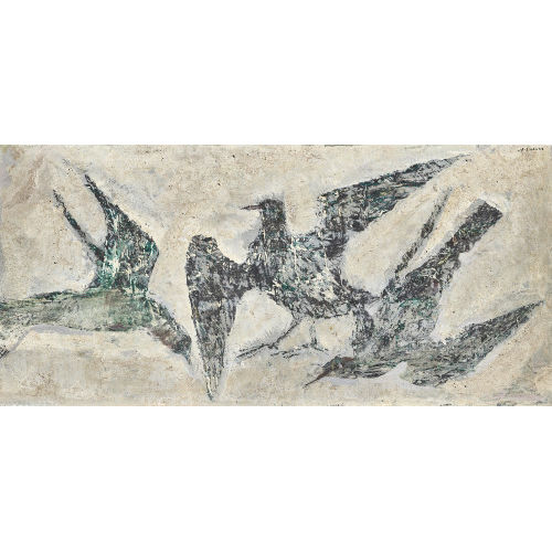 ALBERT CHAVAZ : Les oiseaux (DOBIASCHOFSKY AUKTIONEN AG)