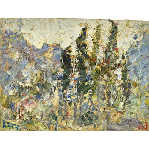 ANATOLY TIMOFEEVIC ZVEREV : Landschaft (DOBIASCHOFSKY AUKTIONEN AG)