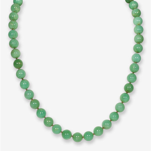 CHRYSOPRAS-COLLIER : (DOBIASCHOFSKY AUKTIONEN AG)
