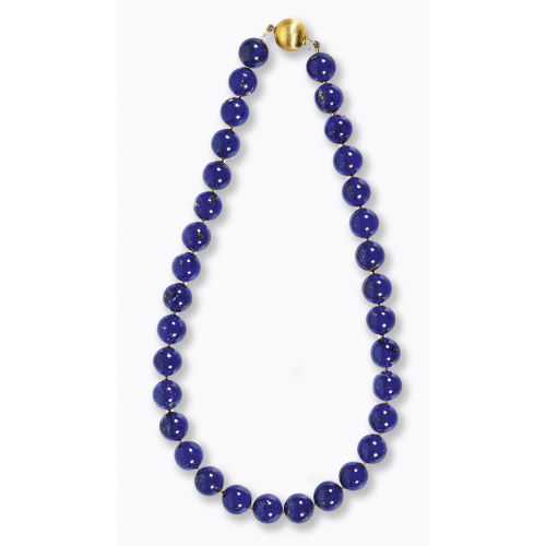 LAPISLAZULI-COLLIER : (DOBIASCHOFSKY AUKTIONEN AG)