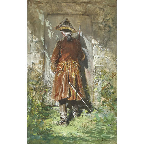 FRAN�OIS ADOLPHE GRISON : La visite (DOBIASCHOFSKY AUKTIONEN AG)
