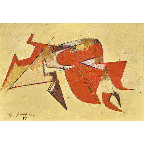 GOTTFRIED TRITTEN : Geometrische Komposition (DOBIASCHOFSKY AUKTIONEN AG)