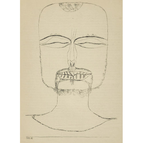 PAUL KLEE : 'Selbstbildnis' (DOBIASCHOFSKY AUKTIONEN AG)