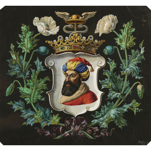 CHRISTIAN B�HLER : Zunftwappen der Burgerlichen Gesellschaft zu Kaufleuten. (DOBIASCHOFSKY AUKTIONEN AG)
