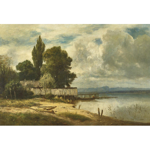 OTTO FR�LICHER : 'Landschaft am Starnberger See' (DOBIASCHOFSKY AUKTIONEN AG)