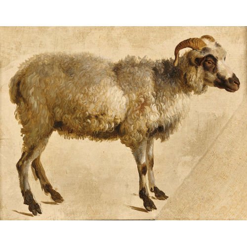 JACQUES-LAURENT AGASSE : Le b�lier (DOBIASCHOFSKY AUKTIONEN AG)