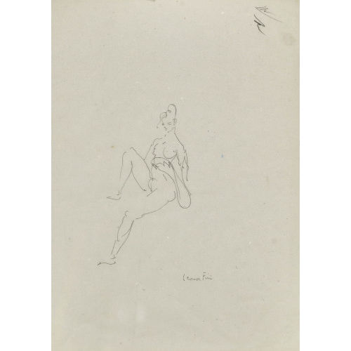 LEONOR FINI : Sitzende entbl�sste Frau (DOBIASCHOFSKY AUKTIONEN AG)